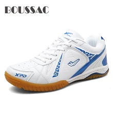 BOUSSAC стол Профессиональная теннисная обувь Для мужчин Для женщин с дышащей сеткой для занятий спортом в закрытых помещениях обувь тренировочные кроссовки легкие спортивные кроссовки