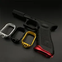 2022 NEW GLOCK Magwell Gel Blaster TTI Kublai P1 G17 Magazine Expansion Metal Base Exterior Decoration Upgrade Accessories