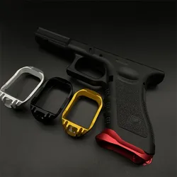 2022 NEW GLOCK Magwell Gel Blaster TTI Kublai P1 G17 Magazine Expansion Metal Base Exterior Decoration Upgrade Accessories