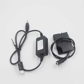 

USB C Power Bank Charger PD 12V Adapter EN-EL14 Dummy Battery EH-5 EP-5A for Nikon P7800 P7100 D3200 D3400 D5300 D5200 D5100