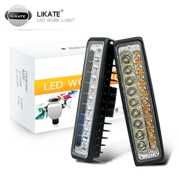 

Car Light Assembly Led Fog Lights off road 4x4 54W Spot Beam Led Light Bar For Trucks Jeep ATV SUV DRL LED Spotlight