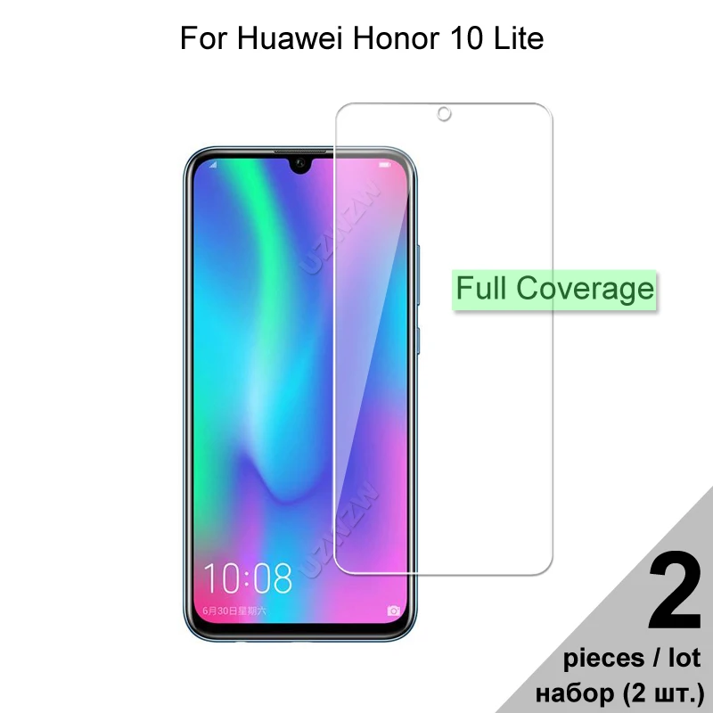 Закаленное стекло для Honor 10 Lite HD взрывозащищенное полноэкранное Защитное |