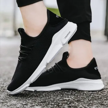 

Casual Shoes Men Sneakers Men Vulcanized Shoes Air Mesh Mens Trainers Lightweight Casual Shoes Tenis Masculino