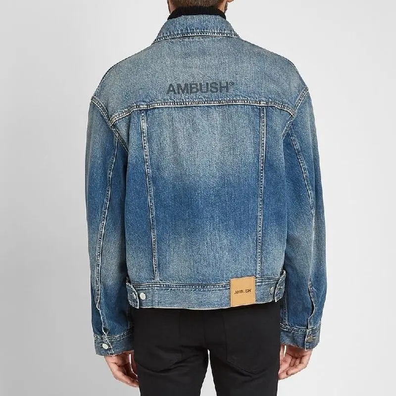 custom denim jacket men