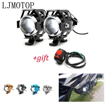 

Motorcycle 12V LED Headlights Auxiliary Lamp U5 Spotlight Motorbike For BMW F800 R1200 GS Adventure F800 S ST HP2 Enduro K1200R