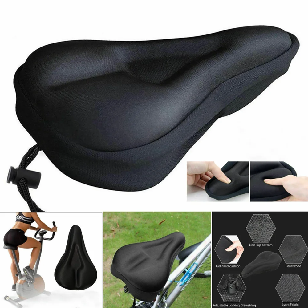 Mountain Bike 3D coprisella spessa traspirante Super morbida sella per  bicicletta spugna in Silicone cuscino per sedile per bici accessori per  biciclette|Bicycle Saddle| - AliExpress