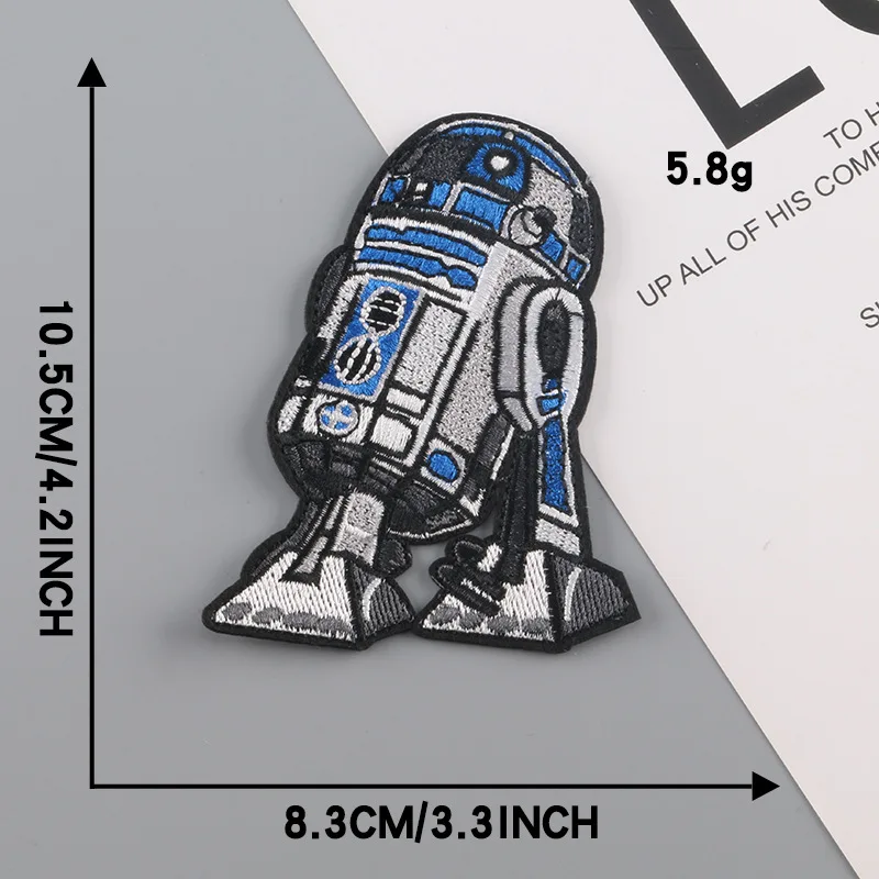 Star Wars Mandalorian Patch Embroidered Patches for Clothing Iron on Patches on Clothes yoda Darth Vader Troopers Accessories 