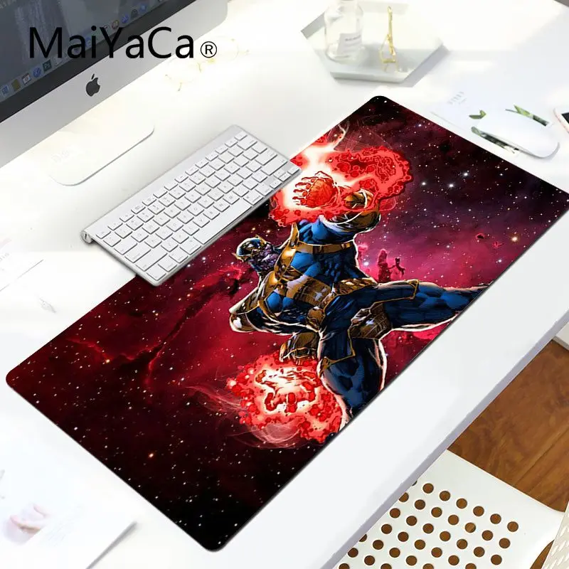 MaiYaCa Подарочный коврик для мальчика Thanos высокоскоростной коврик для мыши для ноутбука игровой коврик для мыши - Цвет: LockEdge 30x80cm