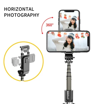 

Selfie stick L03 integrated mini three-legged Bluetooth selfie stick aluminum alloy GrPro camera artifact supports 360° rotation