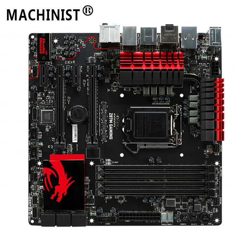 

For MSI Z87M GAMING Desktop motherboard Intel Z87 LGA 1150 micro ATX DDR3 32GB SATA3.0 USB3.0 PCI-E 3.0 100% fully Tested