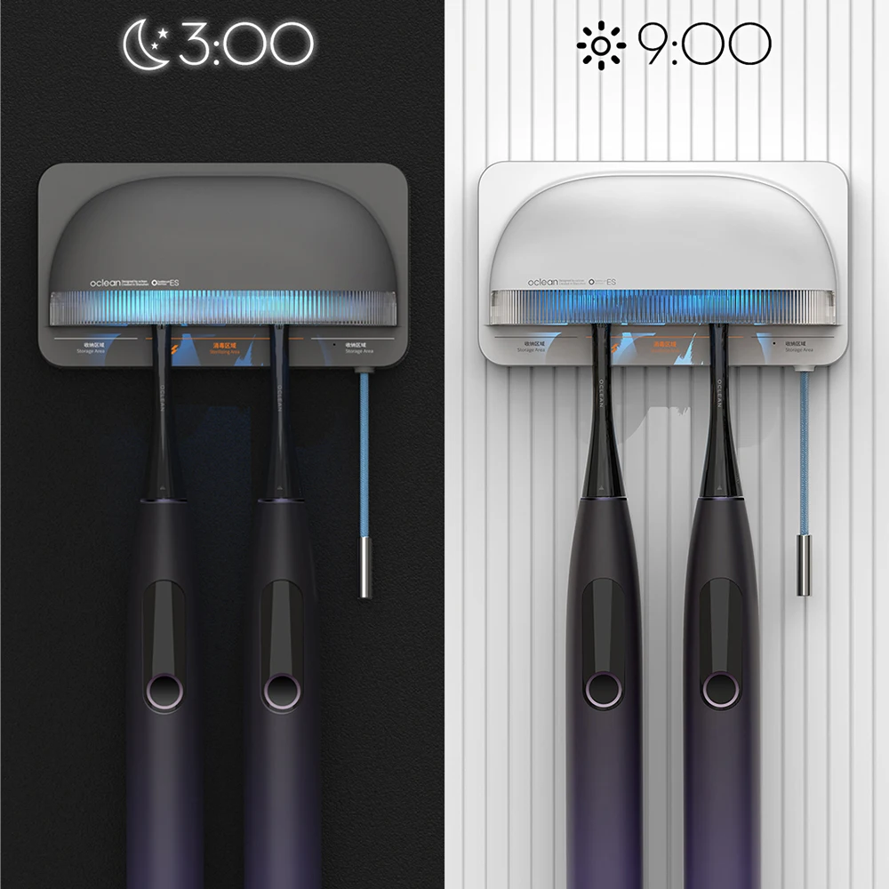 Oclean S1 Smart UVC Toothbrush Sterilizer Gold Wave Ultraviolet Rays Bacteria Sterilizing Safe And Worry-free toothbrush New Oclean S1 Smart UVC Toothbrush Sterilizer Gold Wave Ultraviolet Rays Bacteria Sterilizing Safe And Worry-free toothbrush New