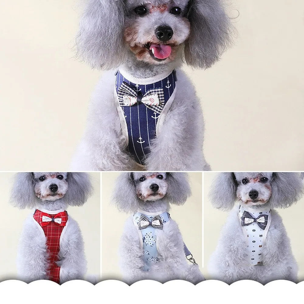 

Vest-type Pet Traction Rope Small and Medium Dog Chain Teddy Rope Cat Chest Strap Pet Supplies Bling Personalized