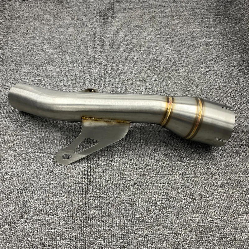 2020 Slip On For Kawasaki Z900 2017 18 19 Modified Exhaust Muffler Escape Middle Link Pipe Delete Eliminator Enhanced Z900 Z 90013