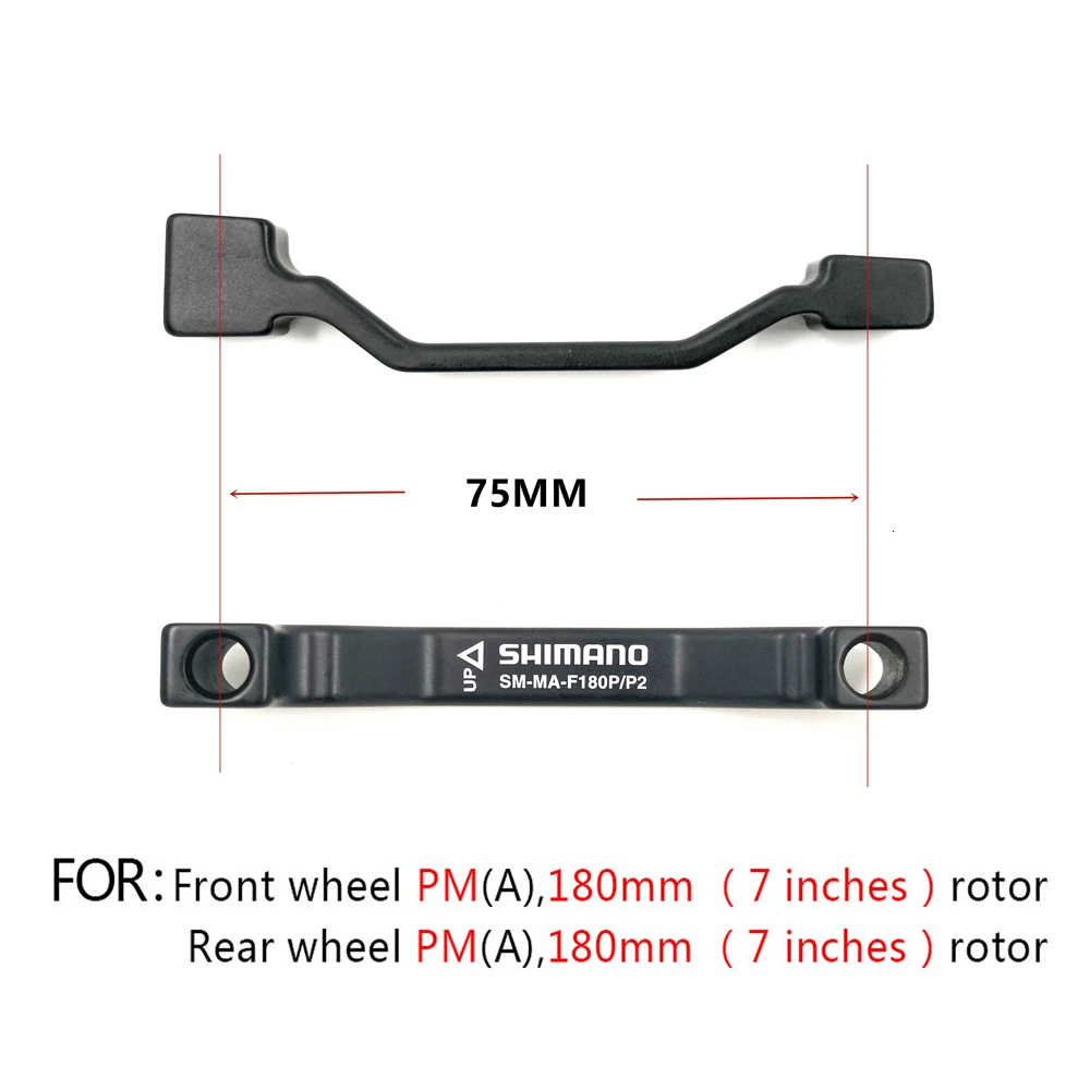 Shimano SM MA F180P/P2 модем установлен после(передний)(180 мм)(P/P) 7 дисковый тормозной ротор цилиндр тормозной диск