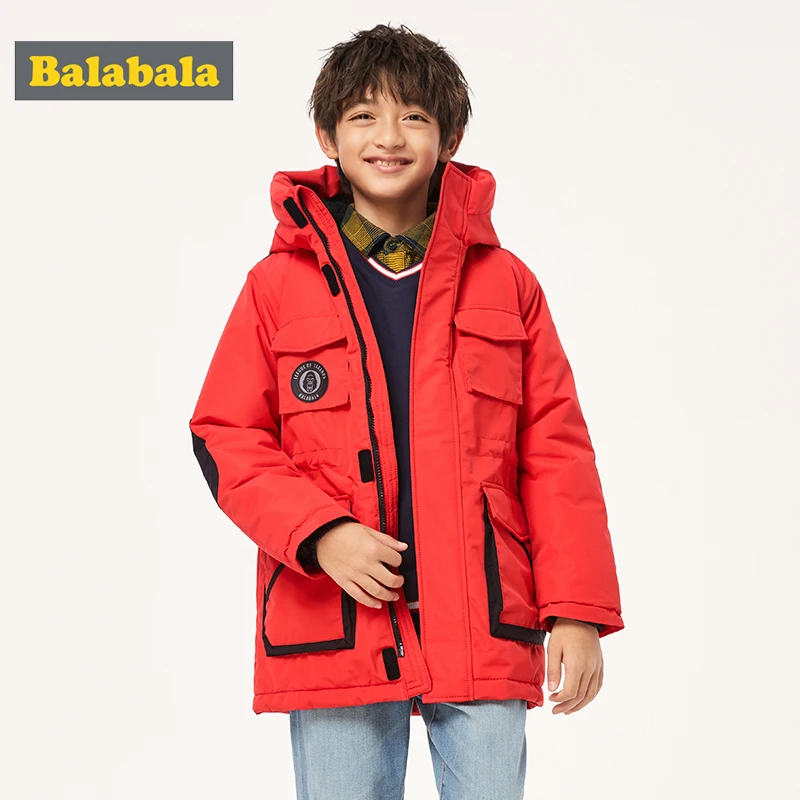 Детская одежда из плотного хлопка хлопковое пальто для мальчиков Новинка года; сезон осень-зима; бархатный теплый жакет с капюшоном; модная одежда