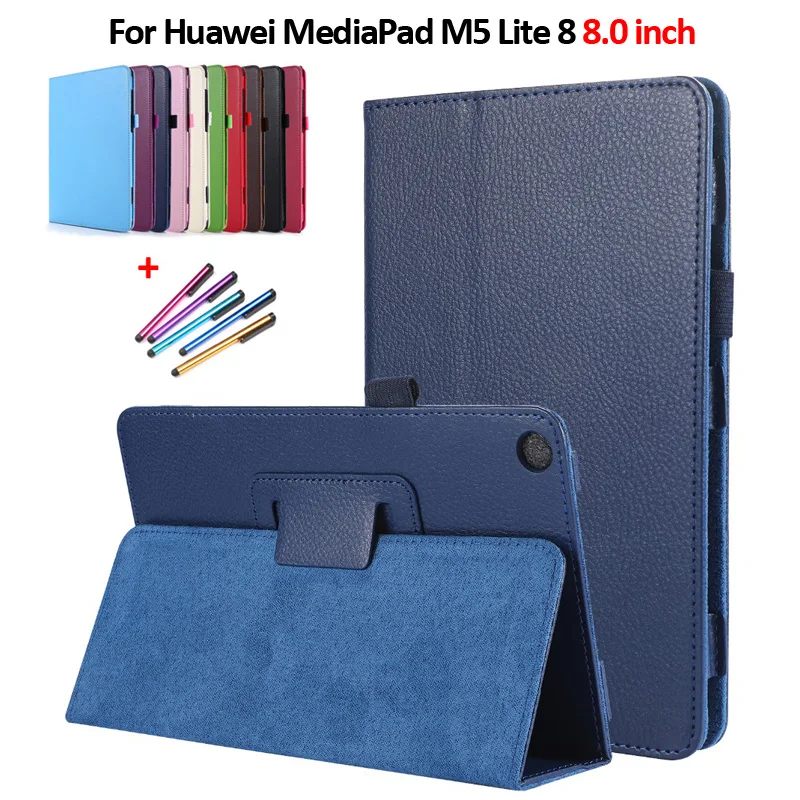 Etui Per Huawei Mediapad M5 Lite Custodia Per Tablet Da 8 Pollici Custodia Pieghevole In Pelle Pu Custodia Flip Per Huawei Mediapad M5 Lite 8 Custodia