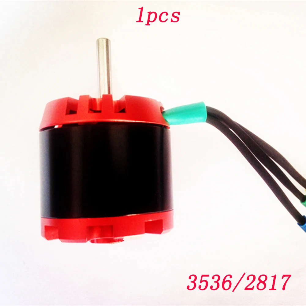 

1pcs RC Airplane 3536/2817 Brushless Motor KV1100 KV1250 Outrunner Motors Engine Replacement for Model Fixed-wing Aircraft