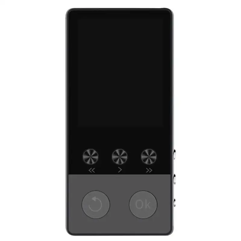 A5 Bluetooth 1,8 дюймовый ЖК-экран MP3 музыкальный плеер fm-радио рекордер будильник регулировка яркости времени дизайн дисплея