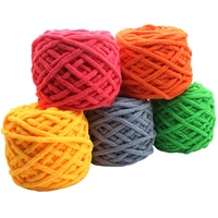 1 Ball Lce Line Blended Chenille Colorful Dye Scarf Hand-knitted Yarn For Knitted Scarf Slippers Hat Gloves 100g 2