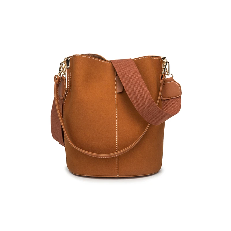 Качество Искусственная кожа crossbody сумки для женщин ретро дамы сумка заклепки клапаном сумка женская через плечо с цепочкой сумка - Цвет: Brown