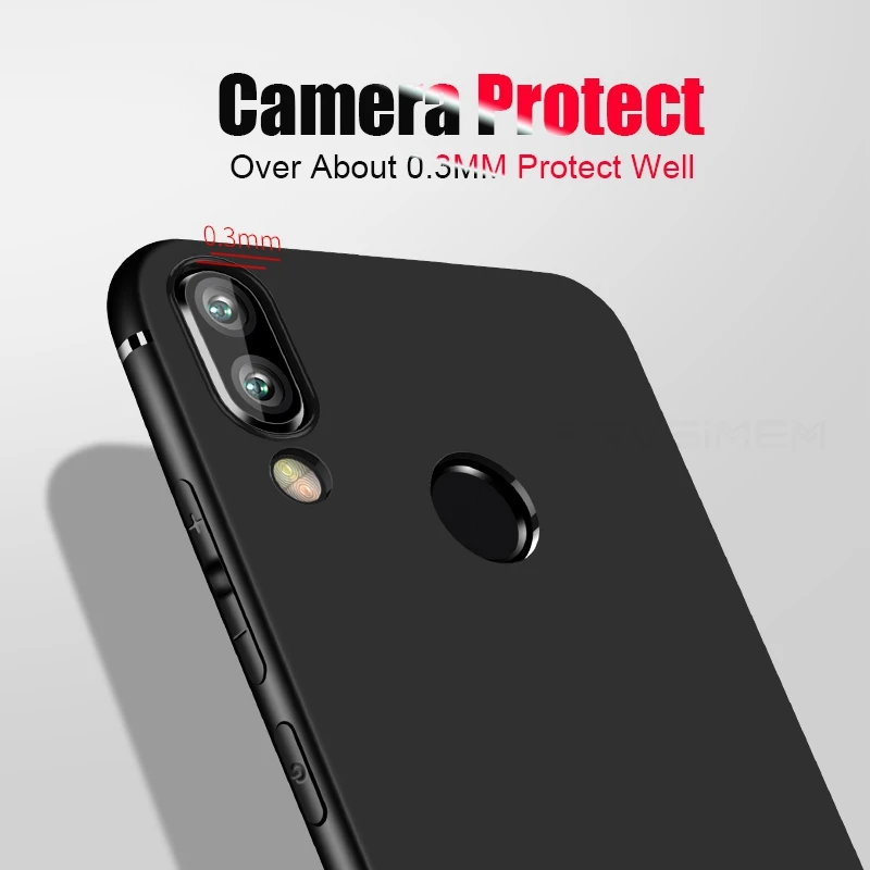 Чехол для Nova 3i 3 мягкие Матовые чехлы Huawei P20 P30 Lite Pro Honor 8A 8C 8X 8S 9 10i 10 20 P Smart 2019 яркий