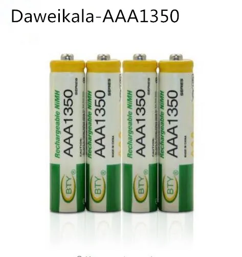 Новая батарея AAA Ni-MH 1,2 V 1800 mAh AAA1350 аккумуляторная батарея для часов, мышей, компьютеров, игрушек так далее