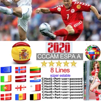 

Best DVB-S2 Stable cccam espa a cline SPAIN 1 year Full HD Stable Portugal Sweden Germany europe Country Decoder no app include