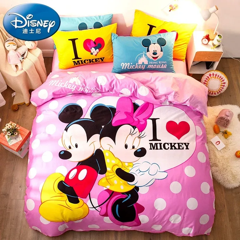 DISNEY розовый набор пододеяльников для детей постельные принадлежности