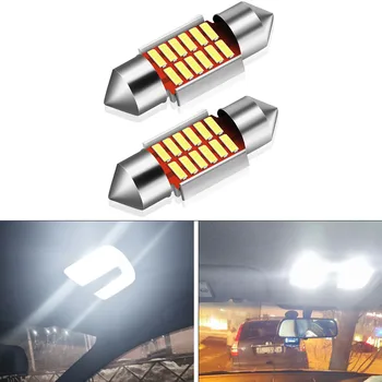 

2x 31mm Festoon C5W LED Bulb Canbus Error Free Car Interior Light For Toyota Camry CHR Auris Hilux Prius Celica Ipsum Verso Wish
