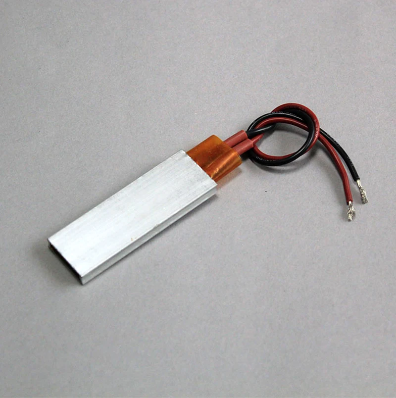 PTC Heater 12V-110V Constant Temperature Ceramic Heating Plate Heating Tablet Thermostat Keep Warm Antifreeze Dehumidify 60x21mm