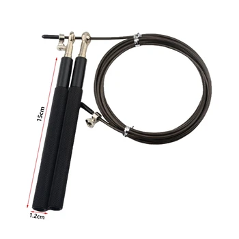 

2020 New Jump Rope Adult Steel Wire Aluminum Alloy Racing Jumping Weight Skip Ropes Body Building Fitness Accessories *