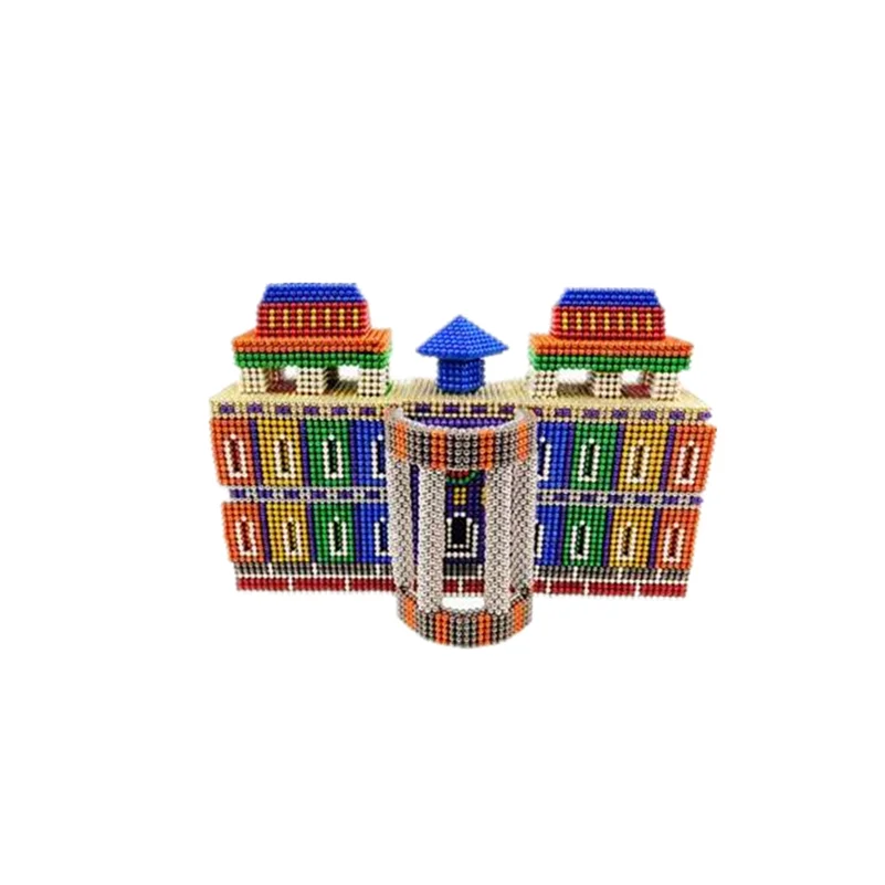 

Fast express 216 Block Building Magnet Balls cubes 216pcs/set Magnetic Blocks Building Block Puzzle Educational children toys