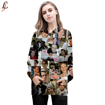 

Payton Moormeier 3D Hoodies Sweatshirt Hooded Like Harajuku Long Sleeve Unisex Pop Style Casual Pullover Fashion Tops