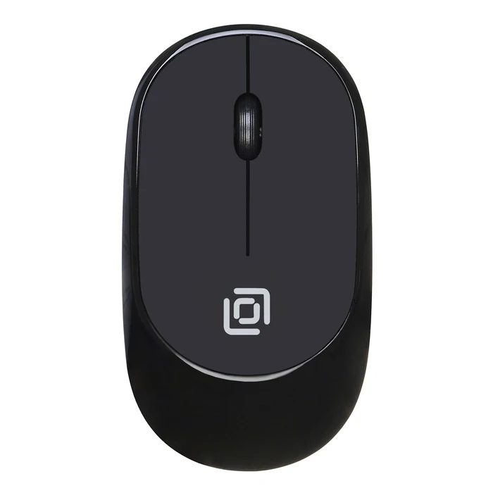 Мышь Oklick 535MW черный/черный оптическая(1000dpi) беспроводная USB(2but