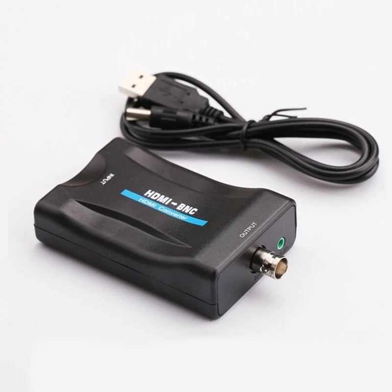 HDMI к BNC композитный видеосигнал конвертер адаптер VHS dvd-плеер PAL/NTSC