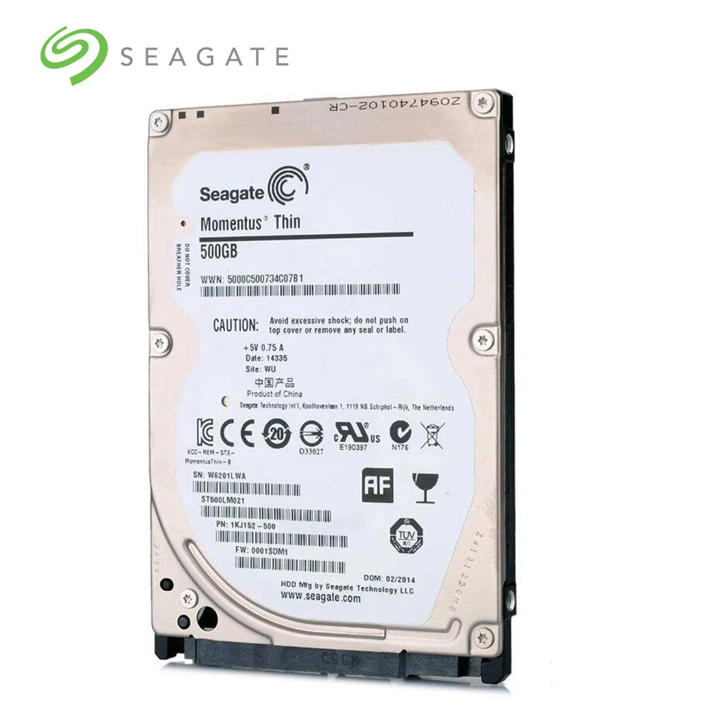 Брендовый ноутбук Seagate ПК 2 5 дюйма 120 ГБ 160 Гб 250 320 500 SATA 3 0 жесткий диск для ноутбука