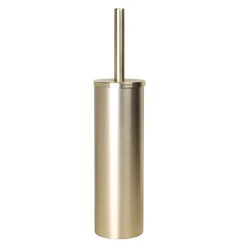 

Toilet Brush Holder Set Durable Bath Brush Head Cleaning Brush Replacement Bathroom Brush Holder Stainless Steel