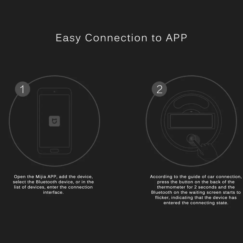 Xiaomi Thermometer Hygrometer Home High Precision Baby Room Indoor Thermometer Hygrometer With Lcd Large Screen