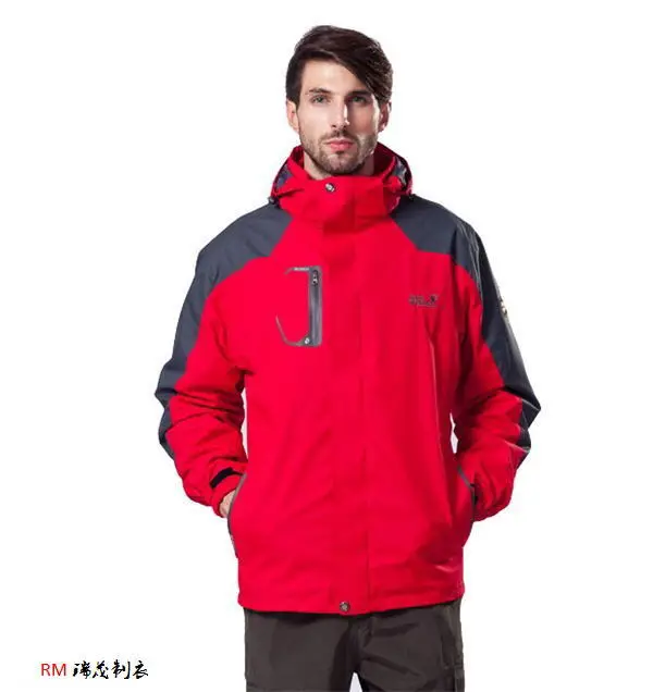 Подгонянная уличная одежда из двух частей флисовая Толстая Женская GORE-TEX куртка повседневные спортивные куртки три в одном