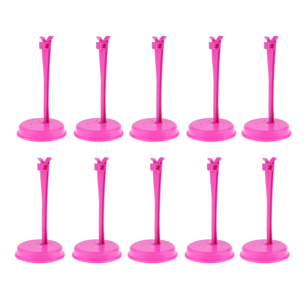 Doll Stand Support Prop up Mannequin Model Holders For Blythe Doll 10 Pieces