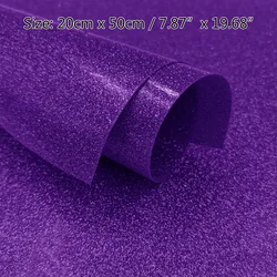 Shimmering Iridescent Glitter Heat Transfer Vinyl (Purple 20cm x50cm)
