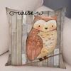 Colorful Nordic Fox Owl Pillow Case Decor Cute Cartoon Animal Cushion Cover for Sofa Pillowcase Squirrel Pillow Covers 45x45cm ► Photo 3/6