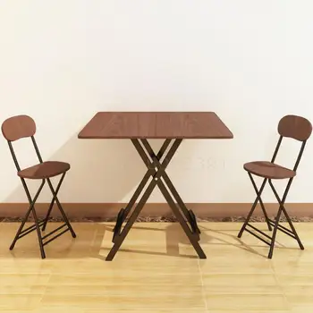 

Folding Table, Dining Table, Household Small Table, Portable Outdoor Folding Table, Square Dormitory, Simple Small Table