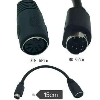 

PS2 DIN5 Female to MD6 Male cable 0.15m