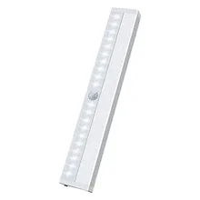 USB Перезаряжаемый датчик движения для спальни под прилавком высокая яркость лестницы самоклеющиеся 3 режима Ночной светильник светодиодный светильник для шкафа