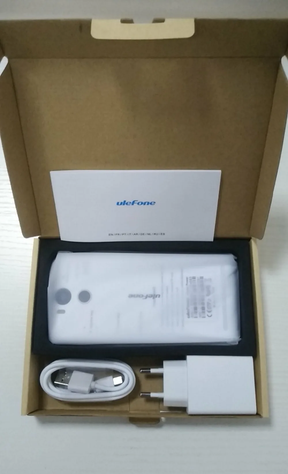 Смартфон Ulefone power 4G LTE, 6050 мАч, 5,5 дюймов, FHD MTK6753, четыре ядра, 3 Гб+ 16 ГБ, разблокировка, мобильные телефоны, Android 6,0, 13 МП, сотовый телефон