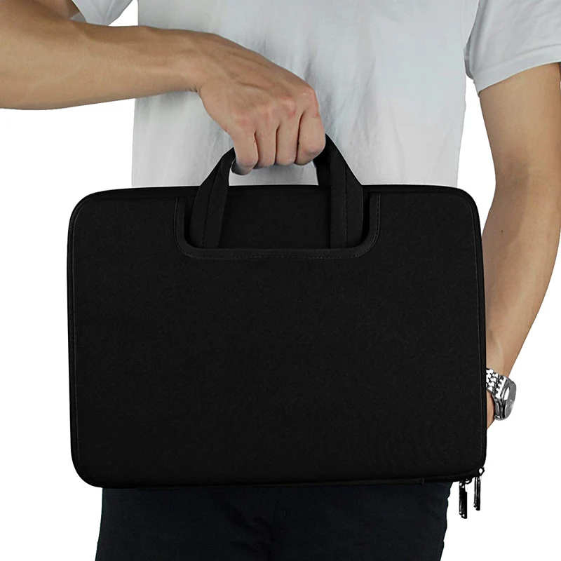Сумка для ноутбука чехол для Macbook Air Pro retina 11 12 13 15 ноутбук рукав 14 15,6 сумка для ноутбука Dell acer Asus hp деловая сумка