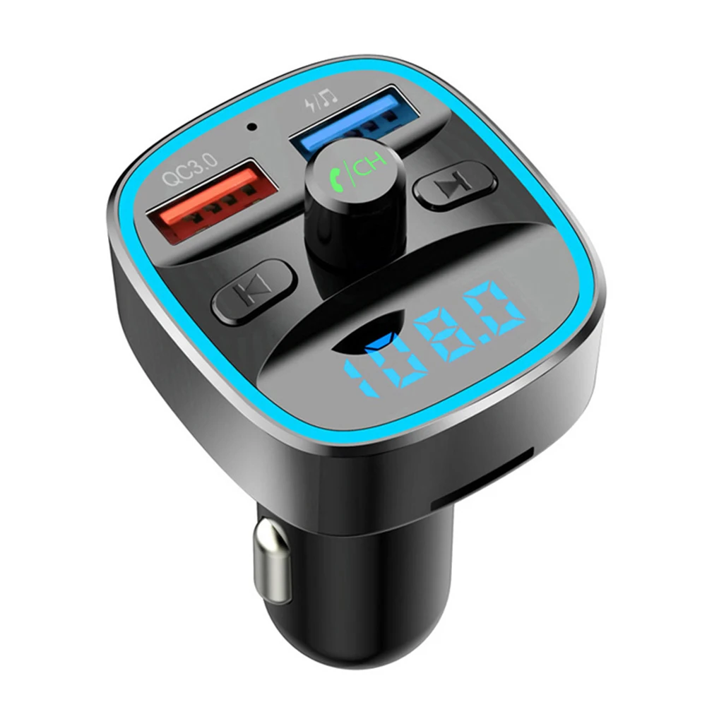 Автомобильный MP3-плеер Bluetooth Handsfree USB зарядное устройство fm-передатчик комплект беспроводной Hands-Free радио адаптер автомобильные аксессуары интерьер