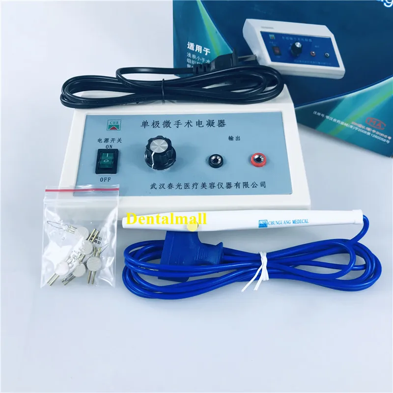 US $83.92 1set Protecting small appl Double Eyelid Hemostatic device Charger Electric Coagulation Pen