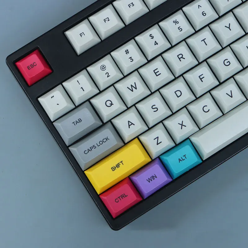 Teclas de Sublimação de Tinta Dsa Pbt Bonés de Teclas Positivos em Branco para Faça Você Mesmo Cores Cmyk para Ikbc Cereja mx Sony Teclado Mecânico 29 - Imagem 6